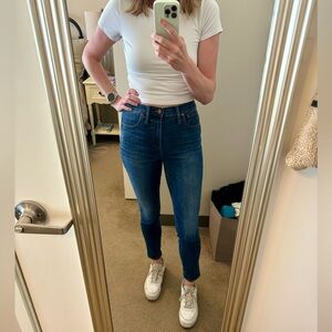 10" High-Rise Skinny Jeans in Dewitt Wash: TENCEL Denim edition